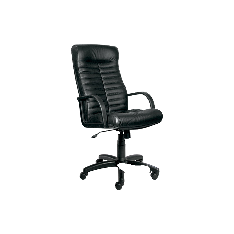 Крісло офісне ПРИМТЕКС ПЛЮС (Orbita Lux D-5) пластикове, екошкіра, підлокітники